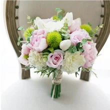 Искусственные подсолнухи невесты свадебные букеты свадебный букет