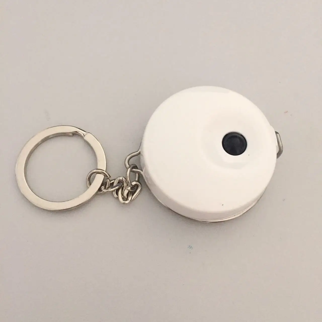 

1/pk White Red Blue Yellow Black Chain Hoist Tape Measure 1.5 meter 60 Inch 150cm Button Key Chain Germany Ruler