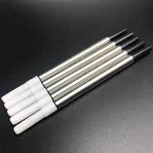 5 шт. Высокое качество Черный Заправка для роликовой шариковой ручки школьный офис поставщиков Гладкий роллер ручка для письма заправка