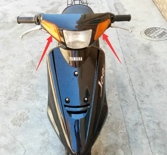 Аксессуары для мотоциклов для YAMAHA JOG50 JOG 3KJ Мотоцикл Скутер передний указатель поворота стеклянная крышка сигнальный светильник крышка
