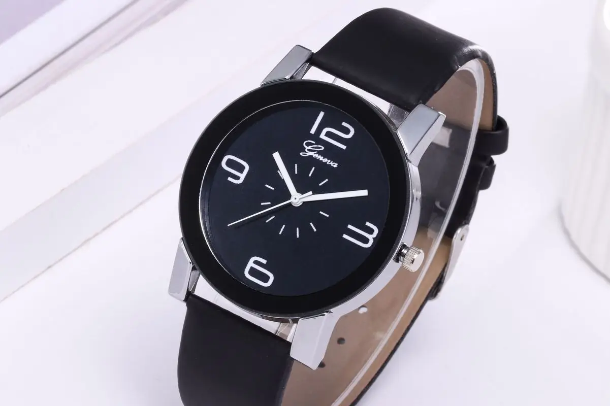 New fashion belt watch sports casual electronic boy watch gift bag