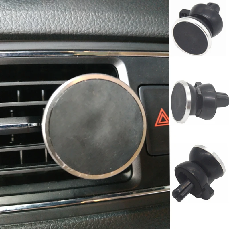 

Car Phone Holder Magnetic Air Vent Mount Mobile Smartphone Stand Magnet Support Cell Cellphone Telephone Desk in Car GPS