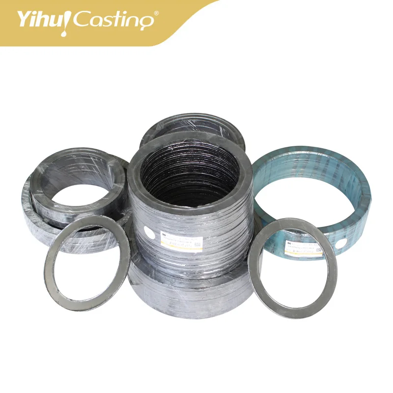 

10 lot 2.5 inch Yihui casting manufacture of Graphite products Graphite Sealing Gasket for Making Jewelry