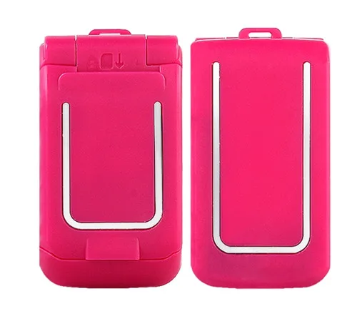 Red Mini Flip Mobile Phone LONG-CZ J9 0.66" Smallest Cell Phone Wireless Bluetooth Dialer FM Magic Voice Handsfree Earphone For Kids - Цвет: Red