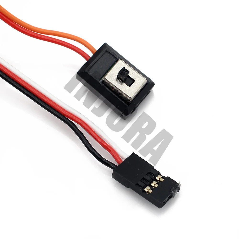 480A Waterproof Brushed ESC Speed Controller with 5V/3A BEC for 1/10 RC Crawler SCX10 D90 Traxxas Tamiya HSP RC Car - Image 6