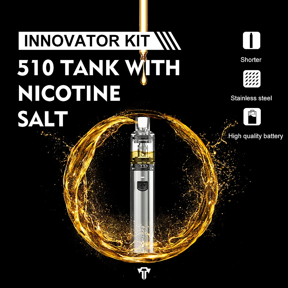 Оригинальный Tesla INNOVATOR набор электронных сигарет Vape ручка стартовый 1 8 мл емкость