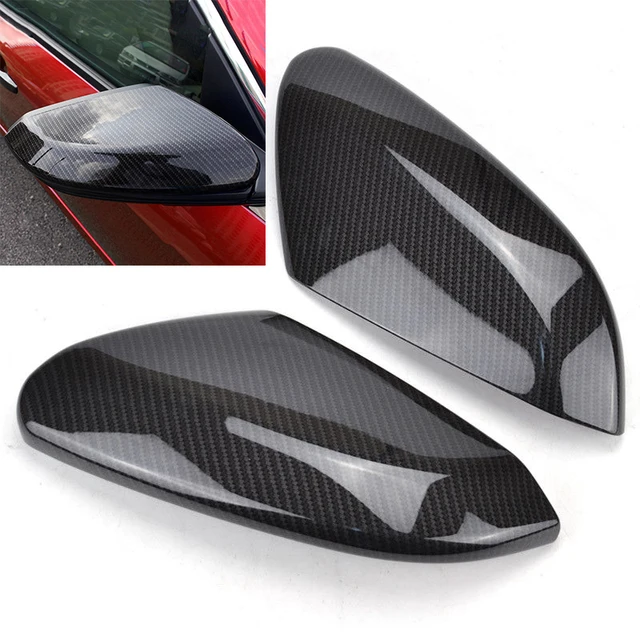 1set For Civic Side Mirror Cover Rear View Side MirrorCap For Honda Civic 2016 2017 2018 Carbon