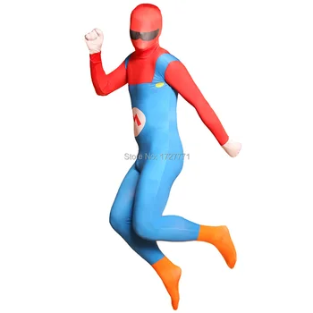 

(JXY052)Full Body Lycra Spandex Zentai Suit Pattern Bodysuit Halloween Party Costume