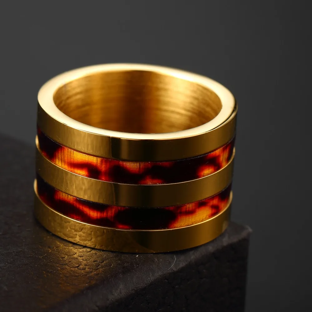 MSX мульти металлические кольца цвета для мужчин и женщин из нержавеющей стали для вечеринки кольцо модные ювелирные изделия Размер 7-9 подарок на день Святого Валентина