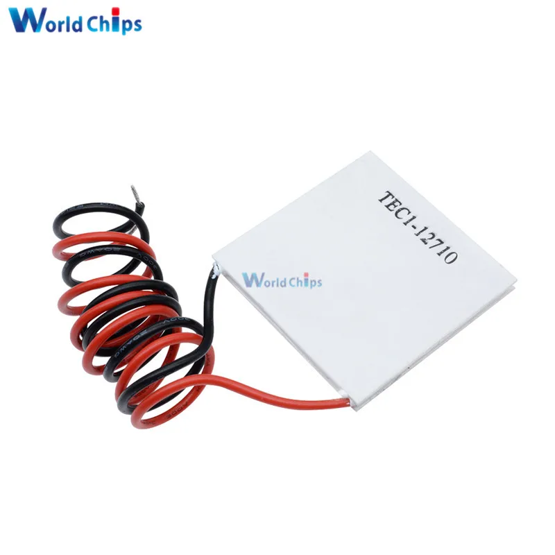 TEC1 12710 100W TEC Термоэлектрический охладитель Пельтье DC 12V 10A 40*40M элемент модуль
