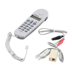 Телефон Батт Тест Тестер телефонная линия набор кабелей разъемы Столяр