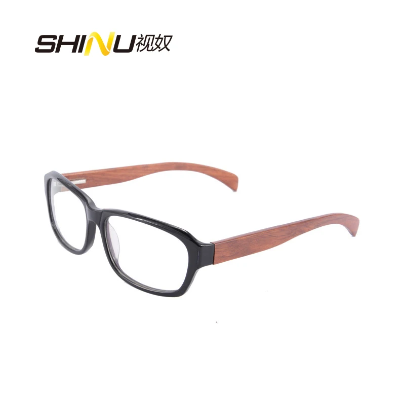 

Free shipping optical eyeglasses real wood frames glasses with high quality for women men brand designer F0105