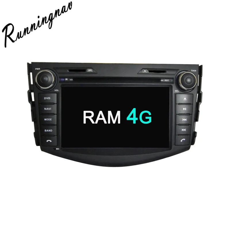 Octa Core RAM 4G ROM 32G Android Fit TOYOTA RAV4 2006 2012 Car DVD Player Navigation