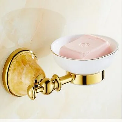 Прикрепляемый к стене медный мыльницы для ванной коробки, Золотое мыло посуда для душа Держатель Винтаж, европейская латунная полка для туалетного мыла - Цвет: 02