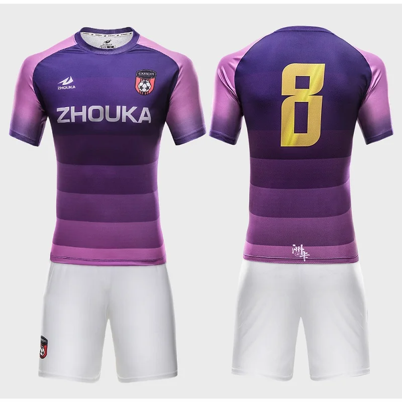 

19 Children Football Jerseys Men Boys Soccer Clothes Sets Short Sleeve Kids Football Uniforms Adult Kids Soccer Tracksuit Jersey