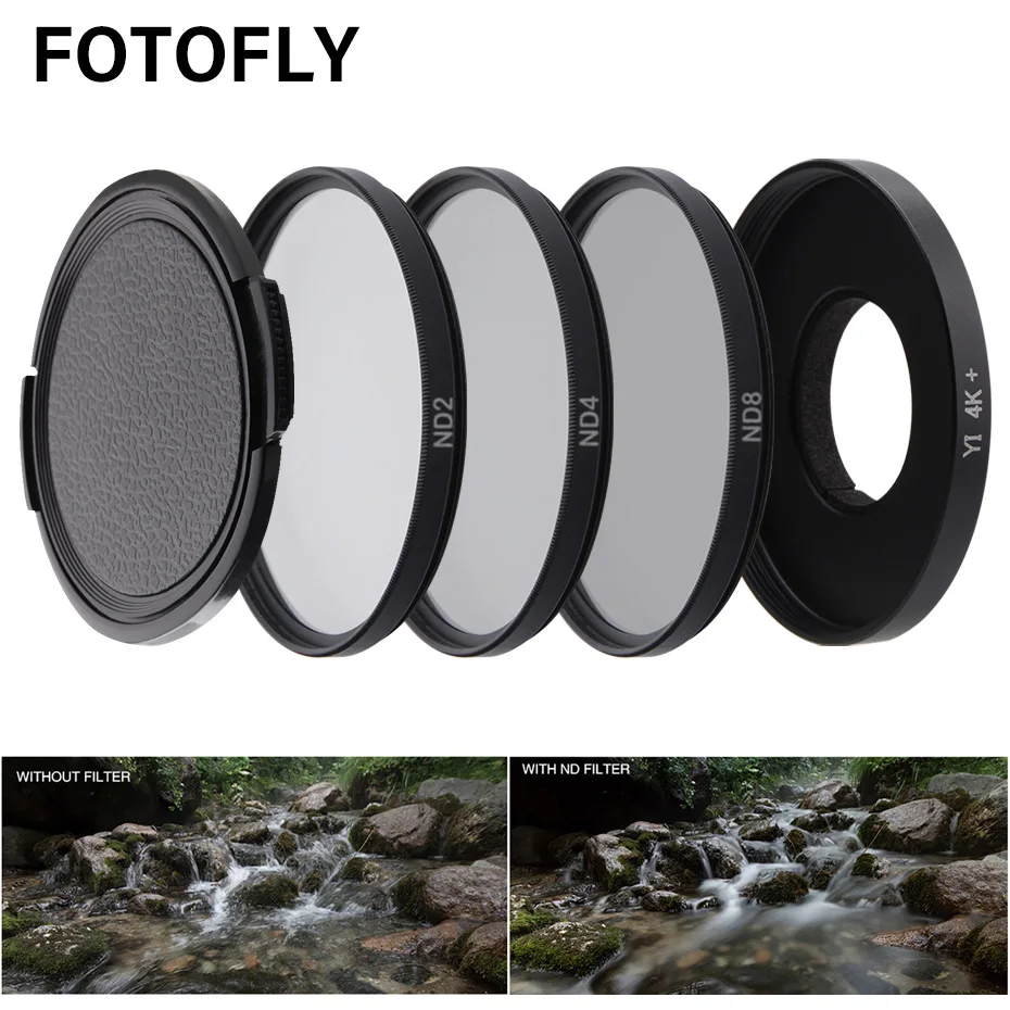 Аксессуары для экшн-камеры FOTOFLY для Xiao yi Lite 4 K многослойное пленочное покрытие для объектива камеры Yi 4 K+ Plus