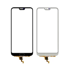Сенсорный экран для huawei Honor 10, сенсорная панель, дигитайзер, сенсор, 5,84 '', ЖК-дисплей, переднее стекло, линзы, запчасти