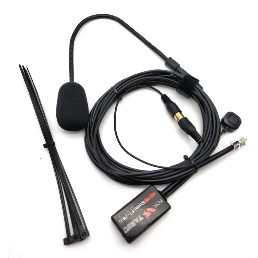 JXEJXO Hands-free микрофон для Yaesu для FT-1802 FT-1807 FT-7800R FT-8900R FT-7800 FT-7900 FT-8800 FT-8900 FT-1807 FT-FTM-350