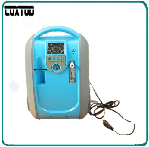 

XGREEO Newest mini portable oxygen concentrator with Battery car inverter oxygen generator for 1-5 liters oxygen therapy