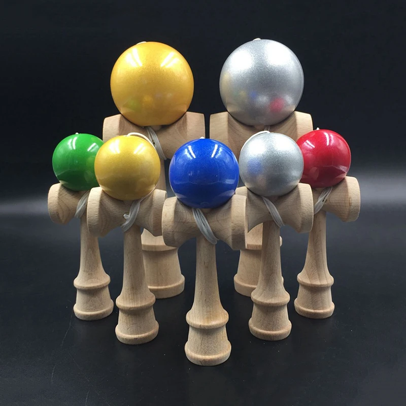 12 см мини-кендама деревянные игрушки PU краски Kendama умелые жонглирование мяч игра для детей Профессиональный японский досуг спорт