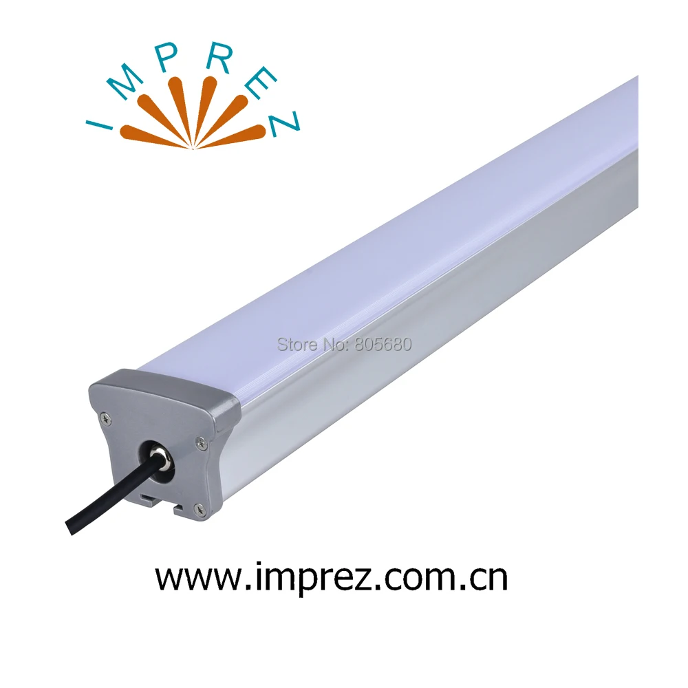 

40w 1200mm 4ft led linear light driverless led tri-proof lights Ip65 use for parking lot railroad track workshop 5years warranty