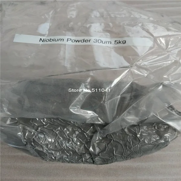 

niobium powder 30um, extra fine Spherical niobium powder 5kg wholesale price,free shipping