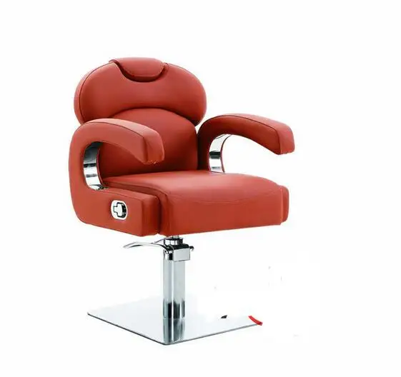 

Hair salons dedicated drop down hairdressing chair. Barber's chair