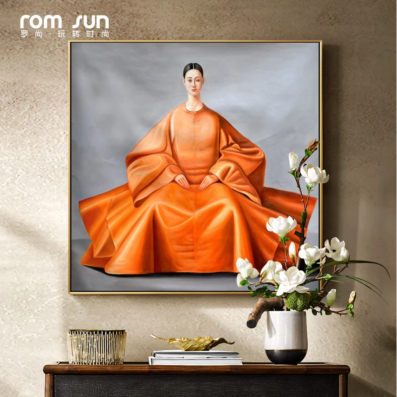 

Splendid Attire Korean Japanese East Woman Canvas Painting Wall Art Picture For Living Room Home Decor Solemn Posters And Prints