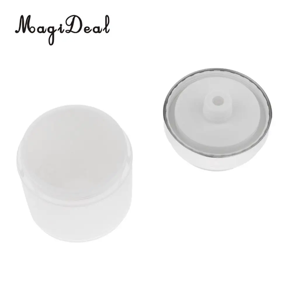 Empty Acrylic Face Cream Container Makeup Jars Cosmetic Pot Skin Care Pump Pressed Container for Travel