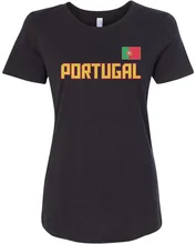 Women's Portugal T-shirt Portuguese Flag T Shirts Short Sleeve Lady Top Shirts Cheap Sale Women Tees Lady New Summer 2018 new arival women golf shirts short sleeve summer sports fabric lady top t shirt 3 colors striped design white navy pink