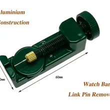 Профессиональный ремешок для часов и браслет, аксессуары для ремонта, регулируемый инструмент для снятия штифта с двумя запасными штифтами Herramientas