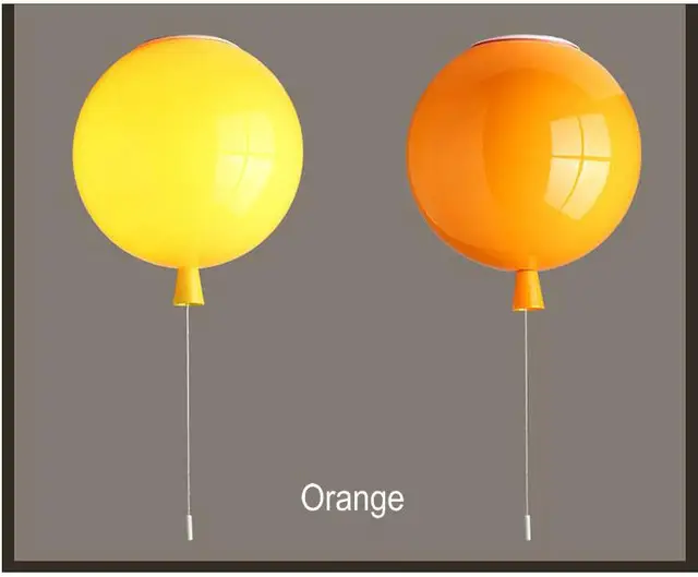 LA MIU Bunte ballon deckenleuchte, kinder raum niedlichen ball