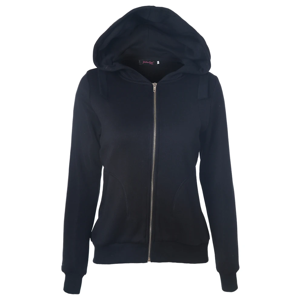 Sisjuly Ivory White Beige Black Gray Zipper Hoodie Pocket Drawstring Zip Up Hooded Hoodies Solid Women Autumn Winter Sweatshirts Hoodies