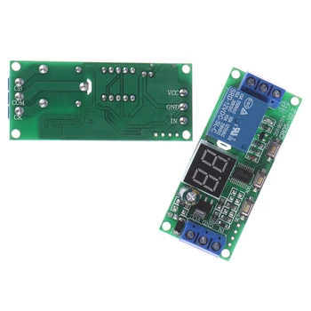 

1PCS Multifunction Digital Time Infinite Delay Switch Timer Relay Module Dc 5v 12v 24v