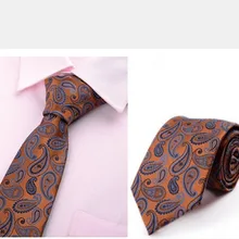 Модный Мужской Хлопковый деловой ГАЛСТУК 7 см, Свадебный галстук для жениха в британском стиле, корейский галстук+ подарочная коробка