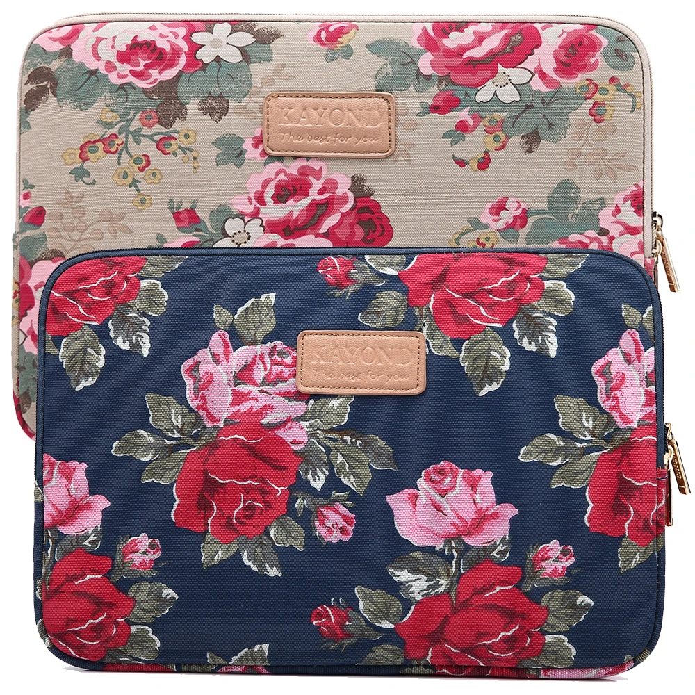 Чехол-сумка для ноутбука с пионами для Macbook Pro Air 11,6 13,3 15,6 дюймов lenovo Dell ноутбук холщовый чехол