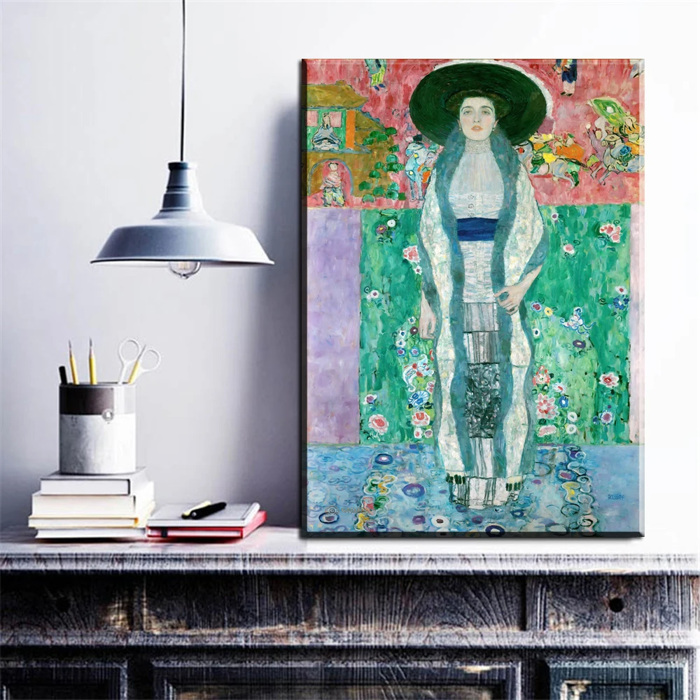 

ZZ761 Artists Gustav Klimt home decor wall art poster painting posters and prints canvas art for living room quadros paintings