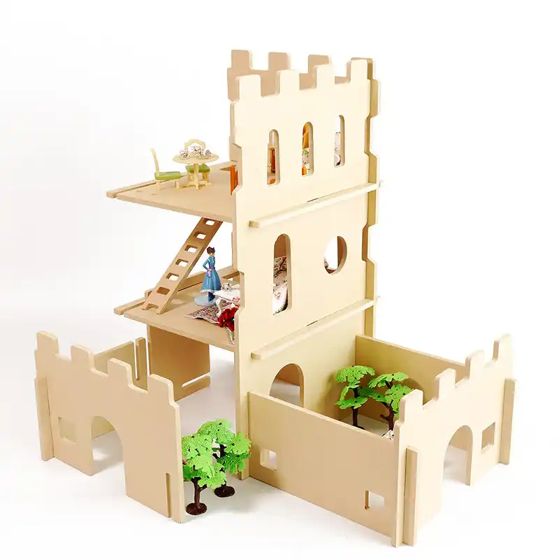 diy castle dollhouse