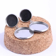 reidgaller 5pairs 12m 18mm round glass cabochon earring base stud earrings bezel blanks diy stainless steel jewelry findings цена reidgaller 5pairs 12m 18mm round glass cabochon earring base stud earrings bezel blanks diy stainless steel jewelry findings цены онлайн