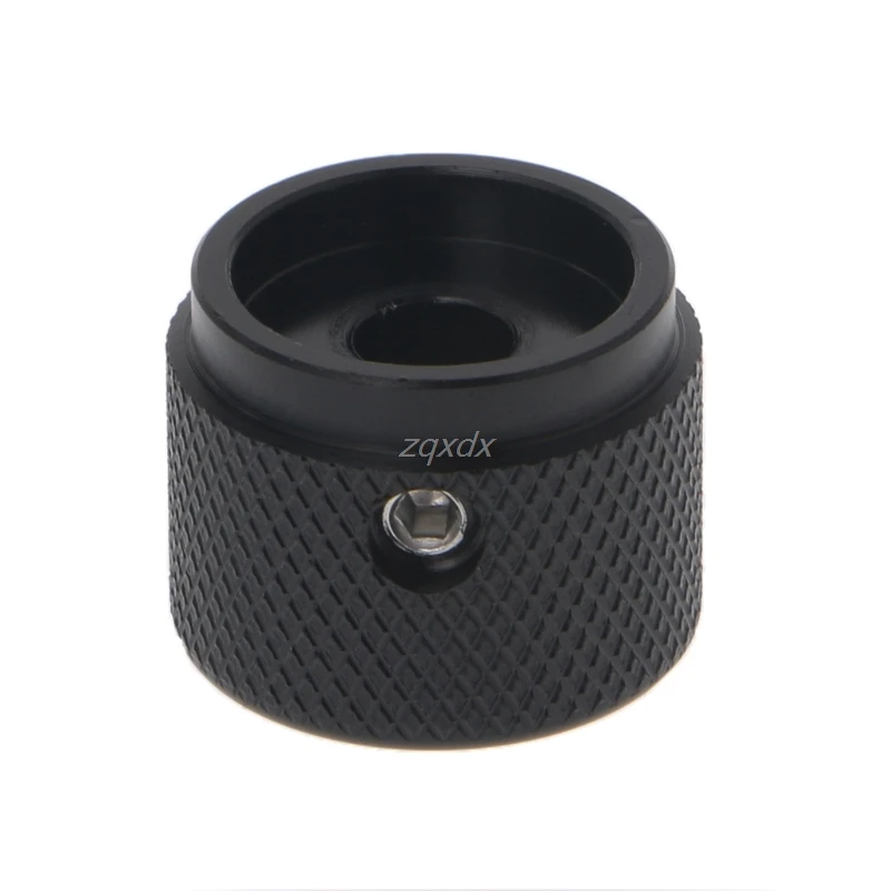 

0.24" Dia Black Aluminum Rotary Control Potentiometer Knob 20mm x 16mm LW Z07 Drop ship