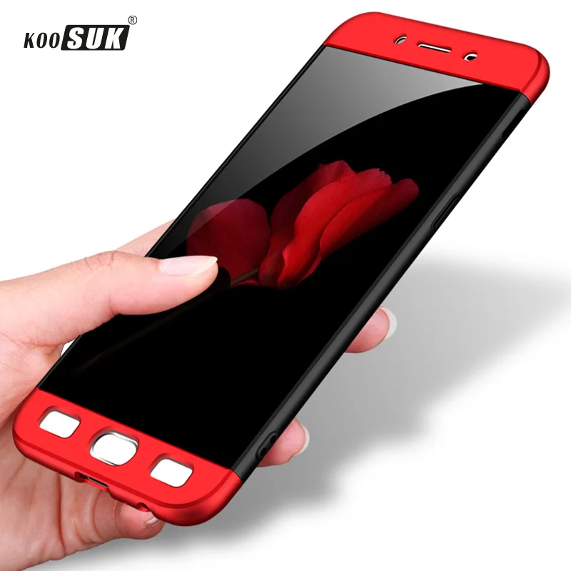 

KOOSUK 360 Degree Full Protection Cases For Samsung Galaxy J7 Prime Slim Fashion Armor Phone Cover Bag Coque
