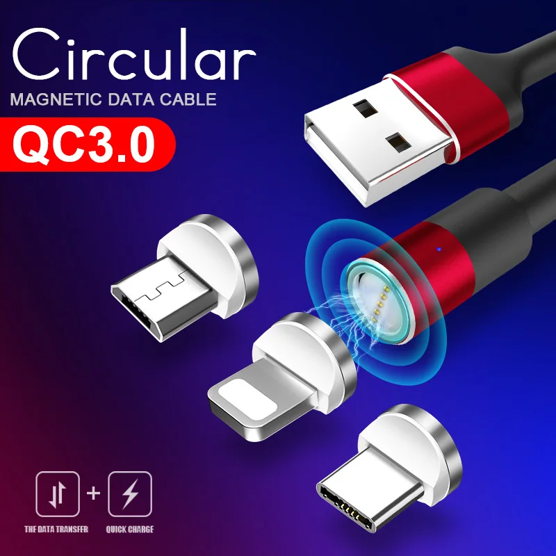 Suntaiho USB C Магнитный кабель для oneplus Xiaomi Mi 9 зарядка iOS 13 iPhone 8 передачи данных samsung Galaxy