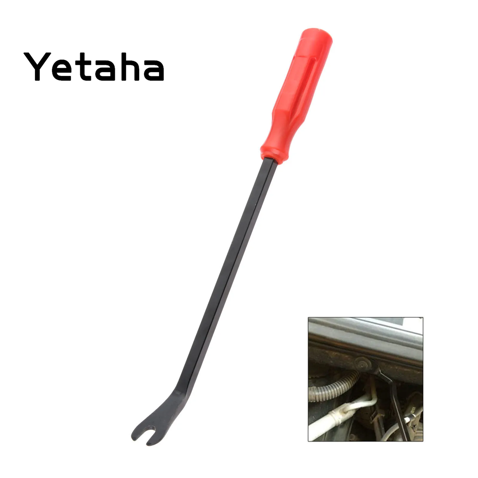 

Yetaha Car Door Upholstery Trim Clip Remover Tool Plastic Fastener Rivet Pry and Installer Removing Tool Maintenance Screwdriver