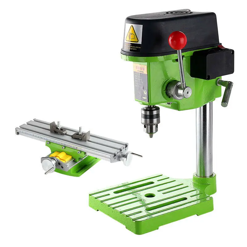 480W High speed Mini precision Bench Drill Drilling milling machine w/ Workbench