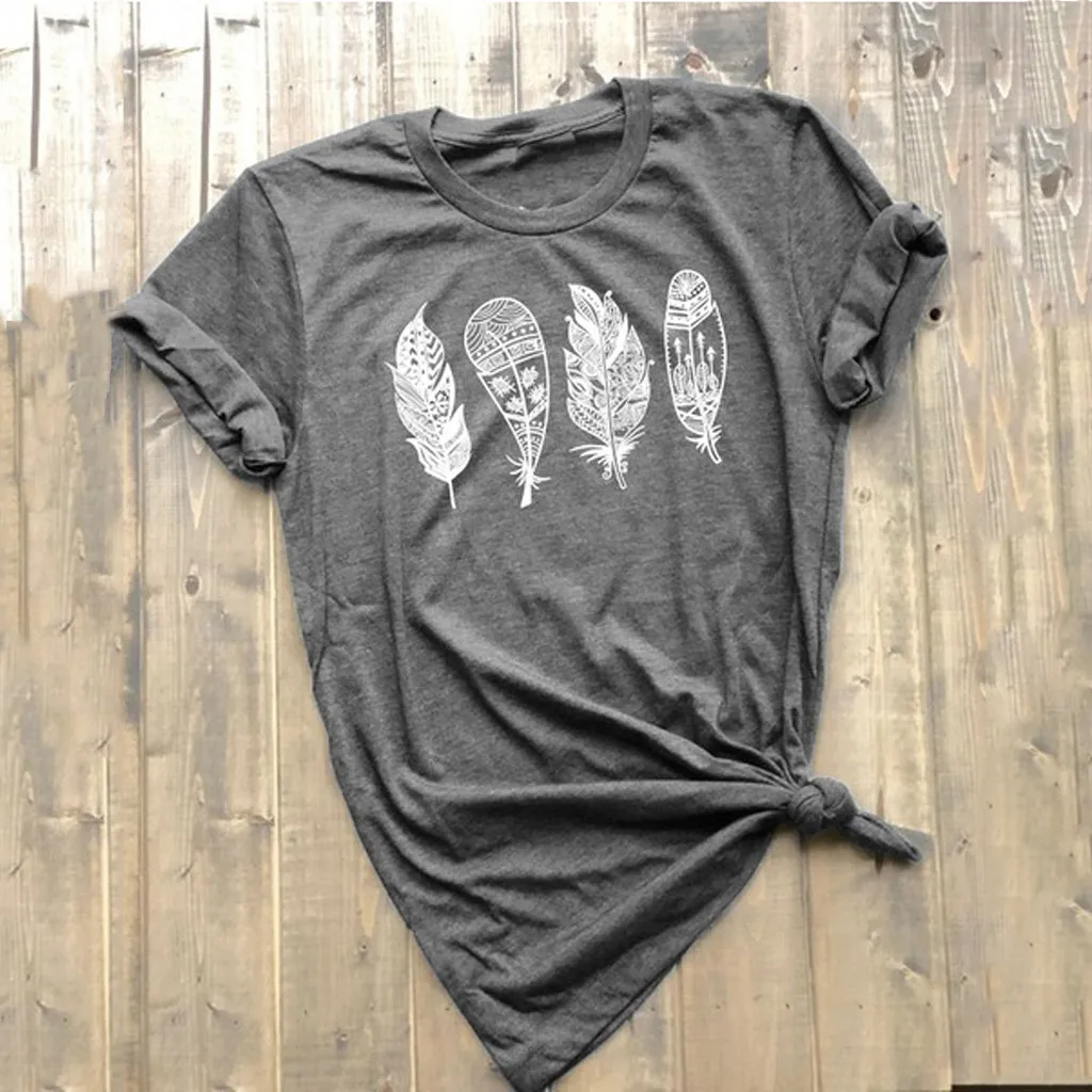 

Large Size Summer Women's T-Shirt Printed Loose Casual Tee Shirt Tops Short Sleeve O-Neck Female T-Shirts Tee Top