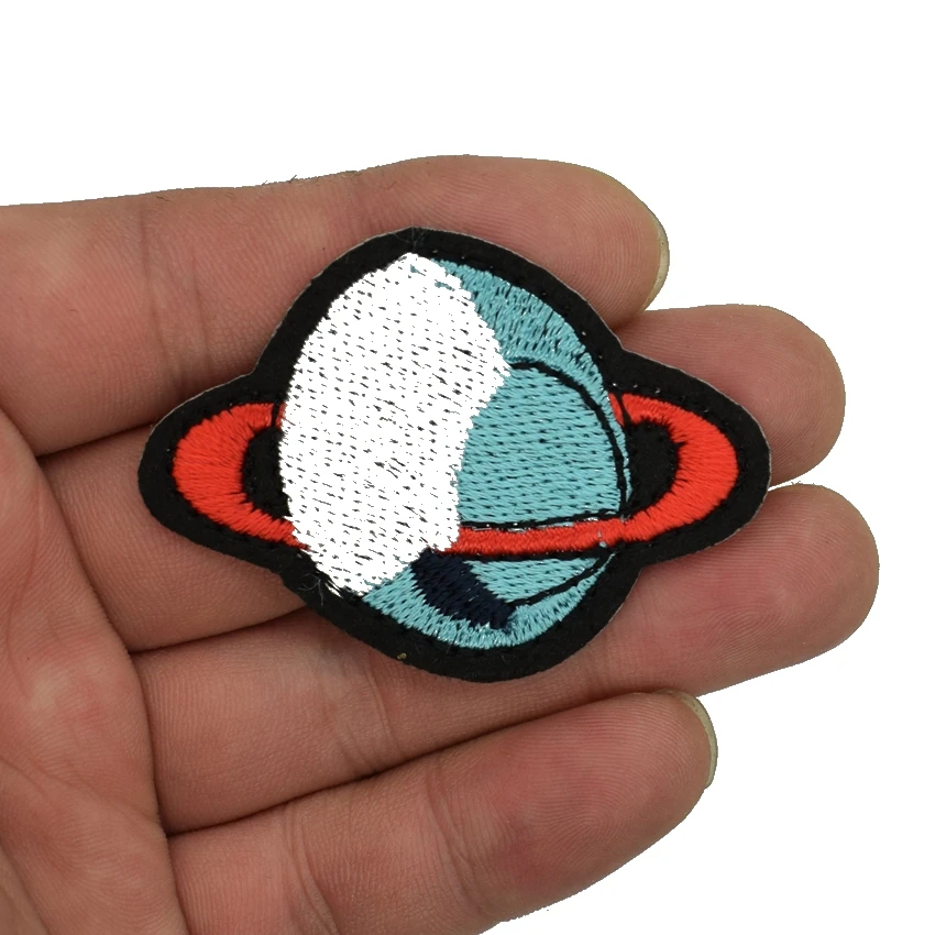 New Universe Space Planet The Air Force Patches Iron On Embroidered Patch For Clothing Stick Paste Clothes Bag Pants | Дом и сад