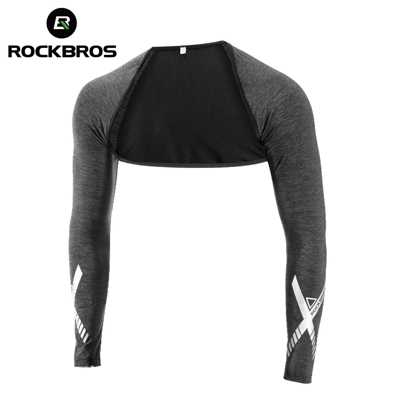 

ROCKBROSS Summer Ice Silk Anti-UV Shawl Cuff Men Women Cycling Arm Sleeves Volleyball Fishing Running Outdoor Sports Arm Warmers