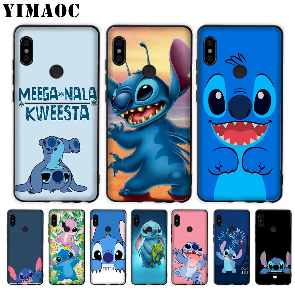 

YIMAOC Lilo Stitch fashion design Soft Case for Xiaomi Mi5 Mi5S Mi6 Mi9 Mi8 Lite SE A1 A2 Lite Pocophone F1 MAX 3