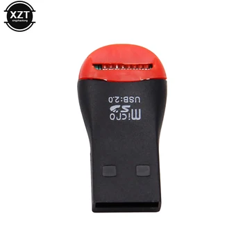 

Newest Micro USB 2.0 Mini T-Flash TF M2 Memory SD Card Reader External Data Transmission
