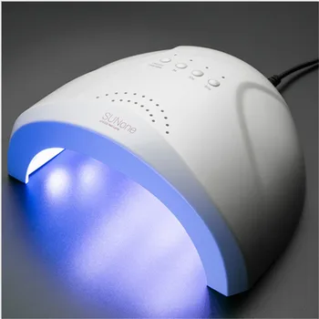 

Professional 48W LED UV Lamp Nails Gel Polish Art LED UV In One Bulb Nail Dryer with Auto Induction Nail Art Tools free shipping
